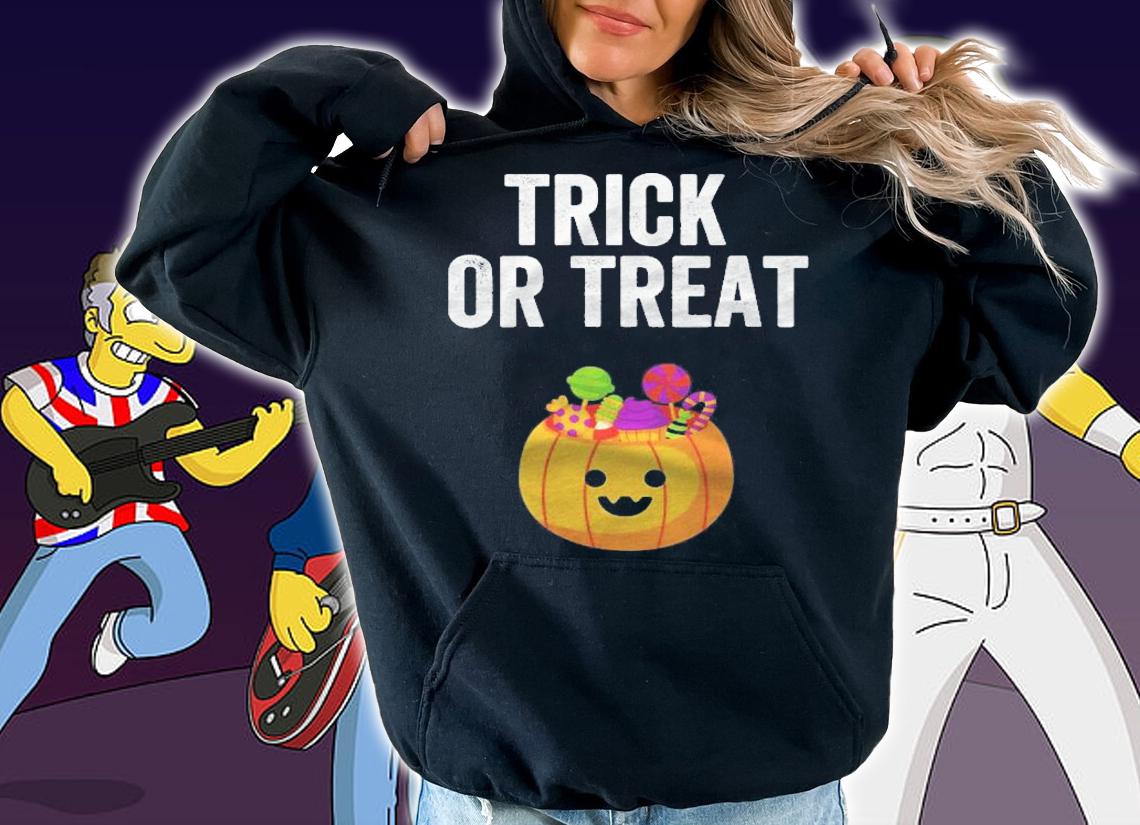 Cute Halloween Costume Idea Jack O Lantern Trick Or Treat Shirt