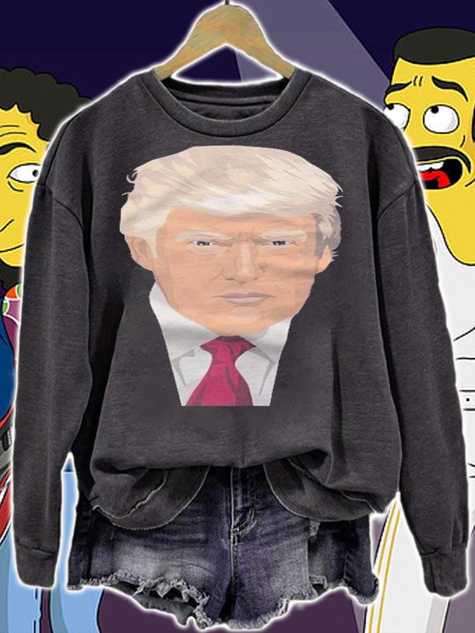 Donald Trump Head T-Shirt sweatshirt