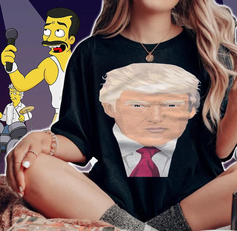 Donald Trump Head T-Shirt woman shirt