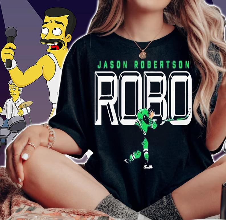 Jason Robertson Robo T-Shirt woman shirt