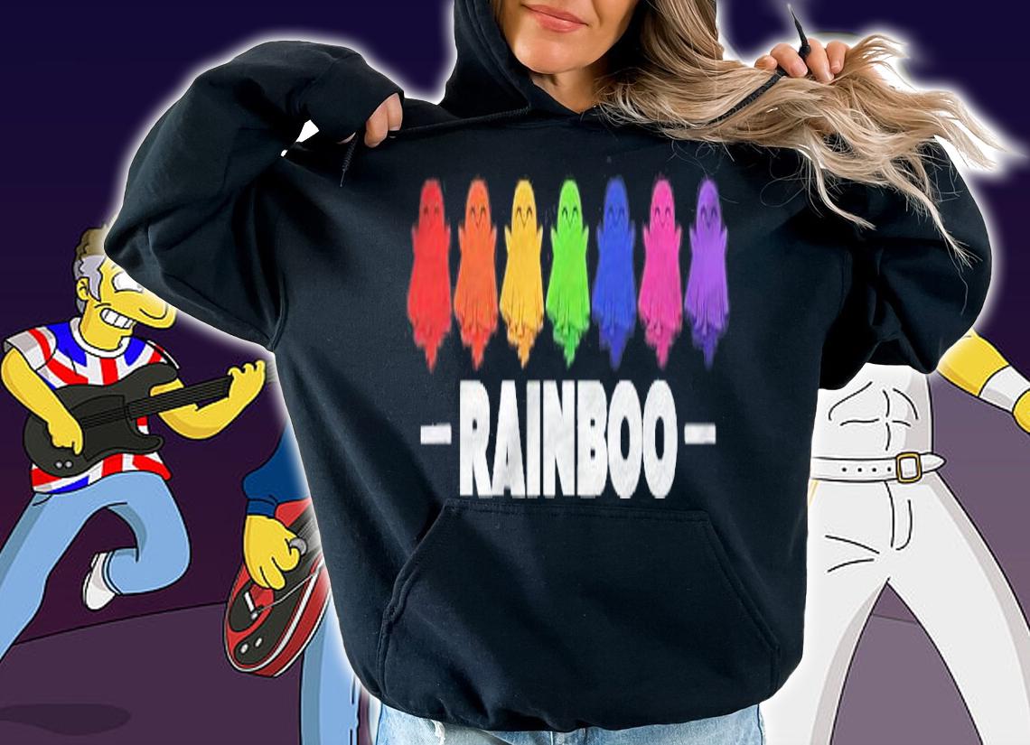 Lgbt Pride Ghost Rainbow Halloween Shirt hoodie