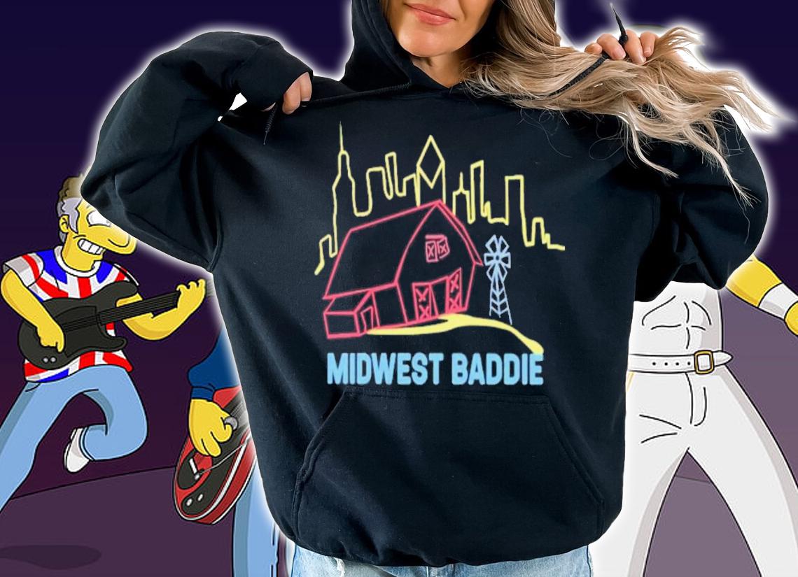 Official Midwest Baddie Shirt hoodie