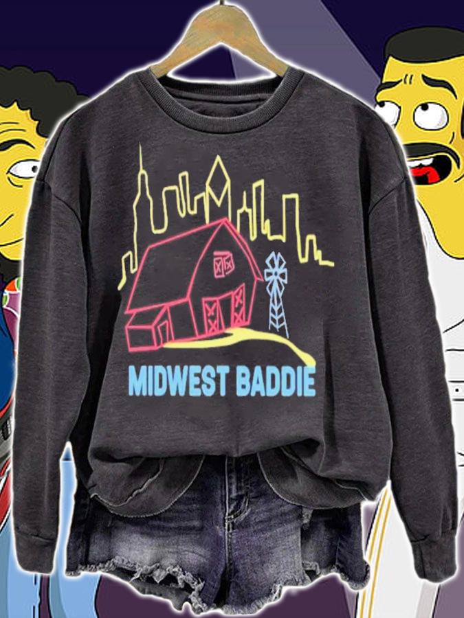 Official Midwest Baddie Shirt sweatshirt