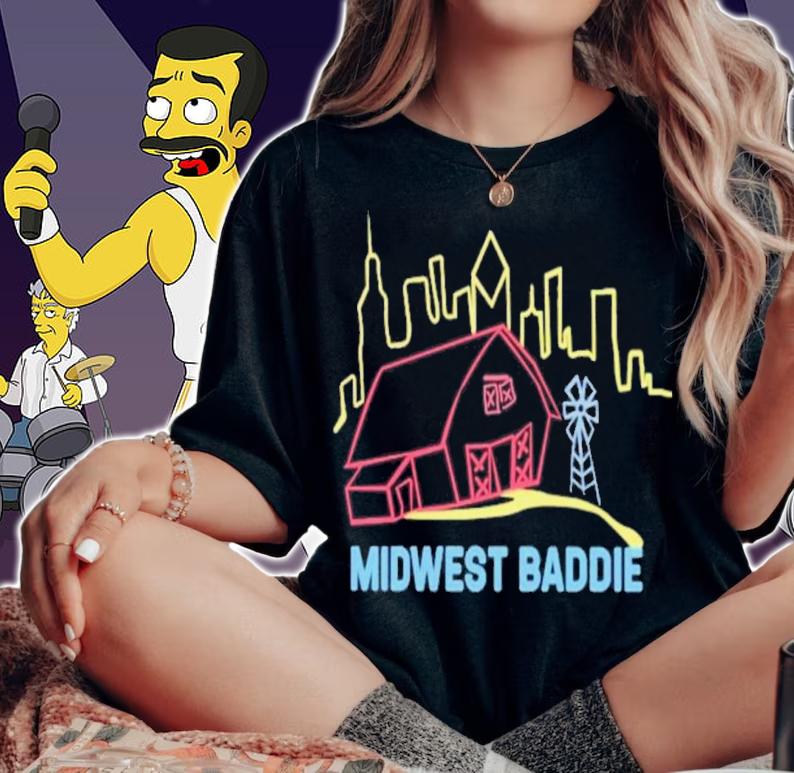 Official Midwest Baddie Shirt woman shirt
