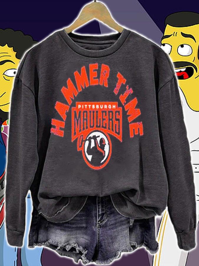 Pittsburgh Maulers Hammer Time T-Shirt sweatshirt