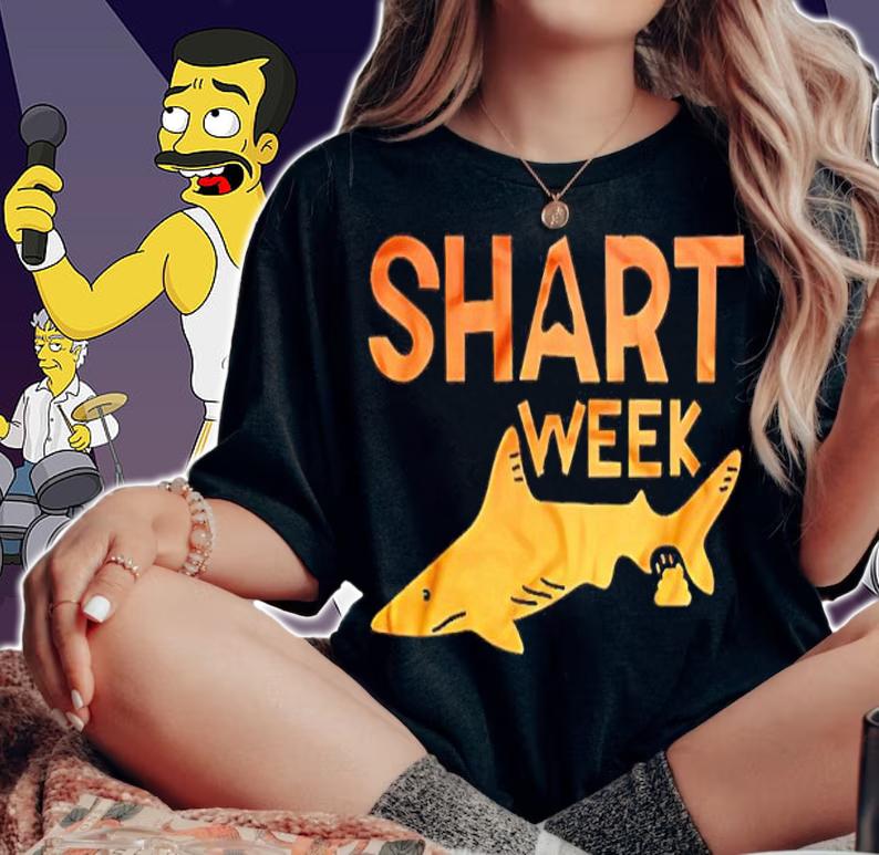 Shart Week Shark Poop Shirt woman shirt