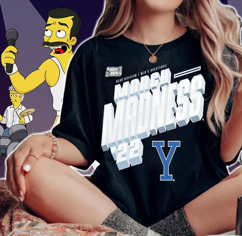 Yale Bulldogs 2022 NCAA Division I Men's Basketball March Madness T-Shirt woman shirt