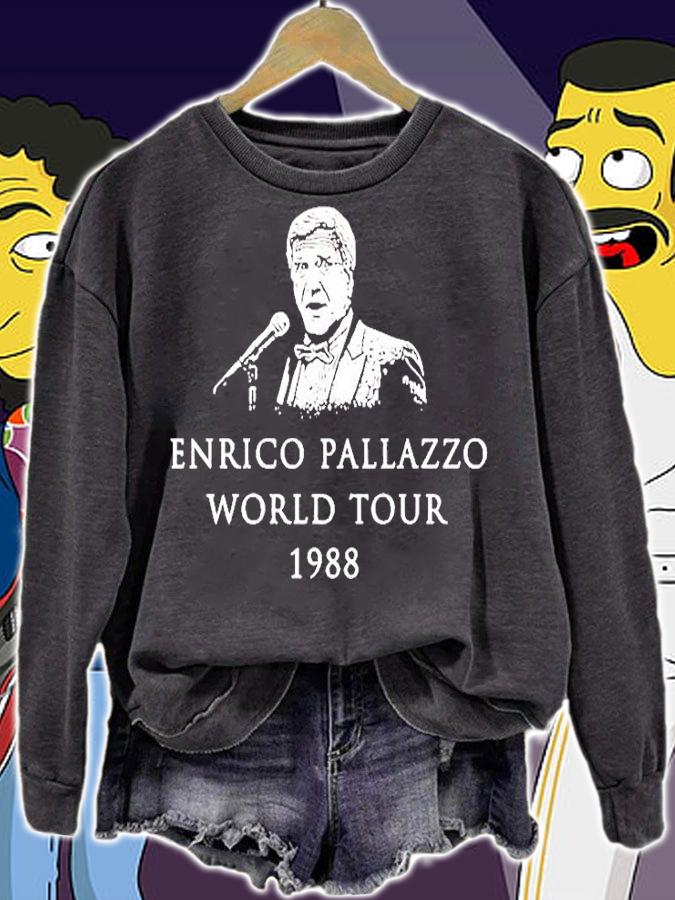 Enrico Pallazzo World Tour 1988 T-Shirt