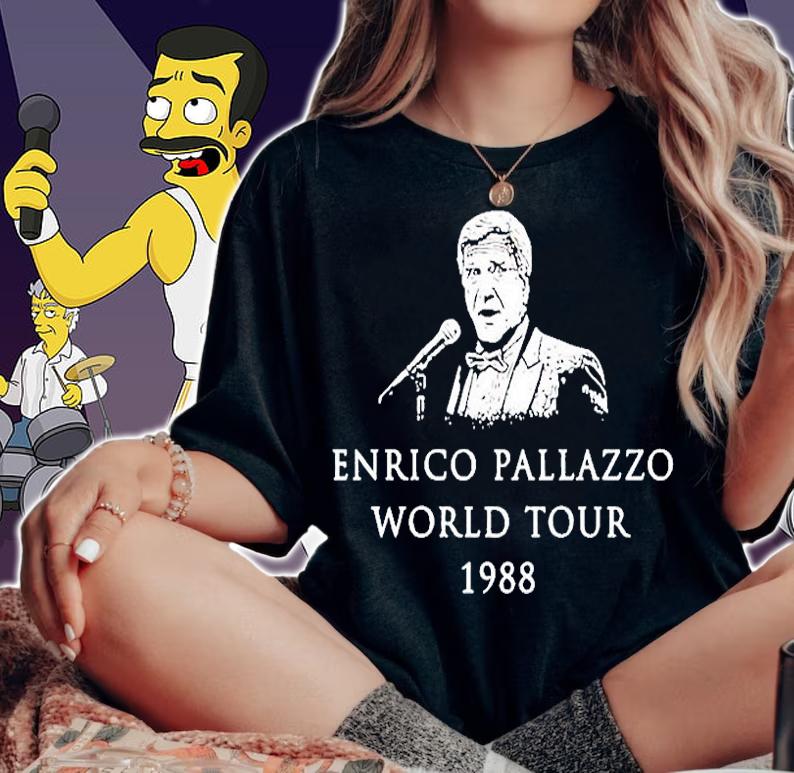 Enrico Pallazzo World Tour 1988 T-Shirt