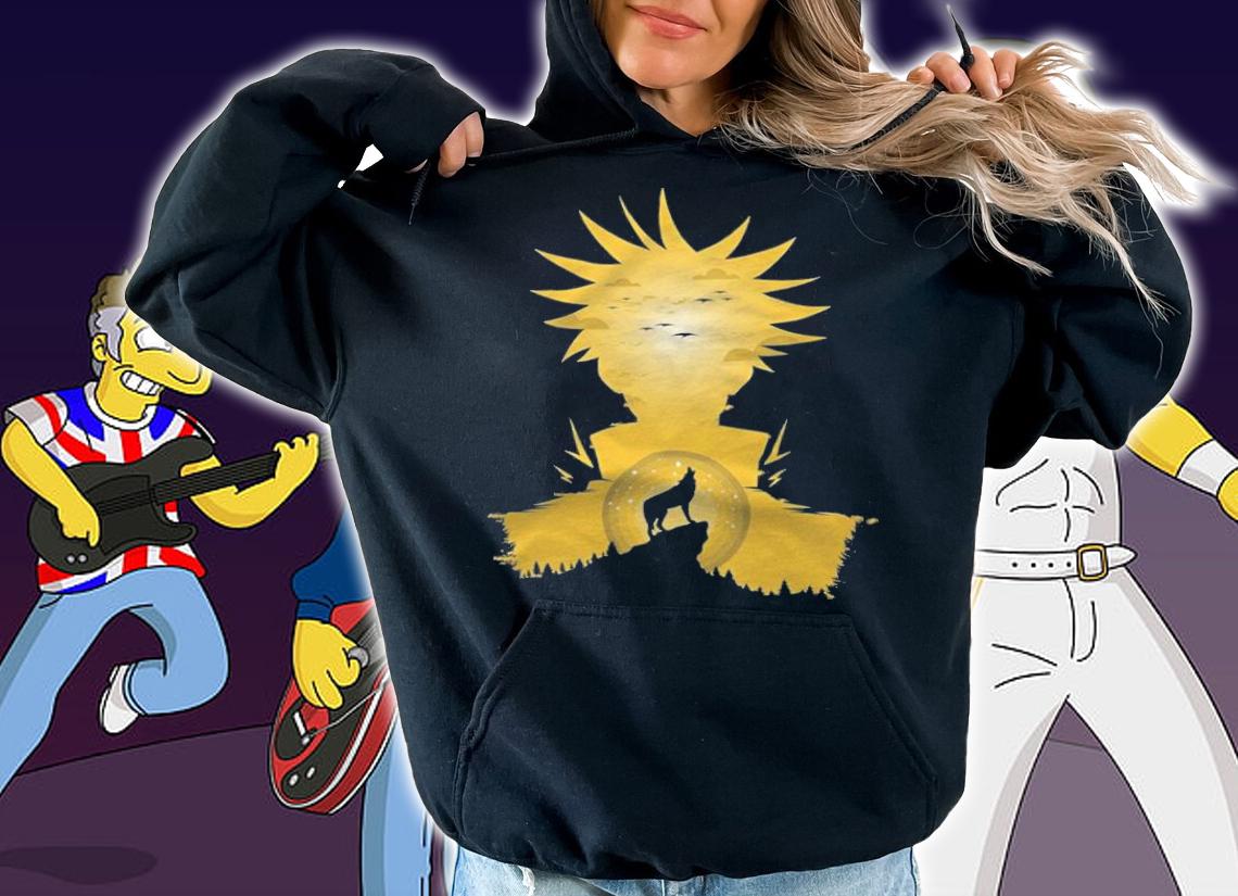 Jujutsu Kaisen Megumi Fushiguro character's shadow T-shirt hoodie