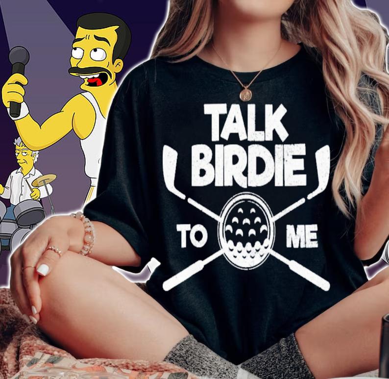 Talk Birdie To Me Golf Lover Father's Day Shirt