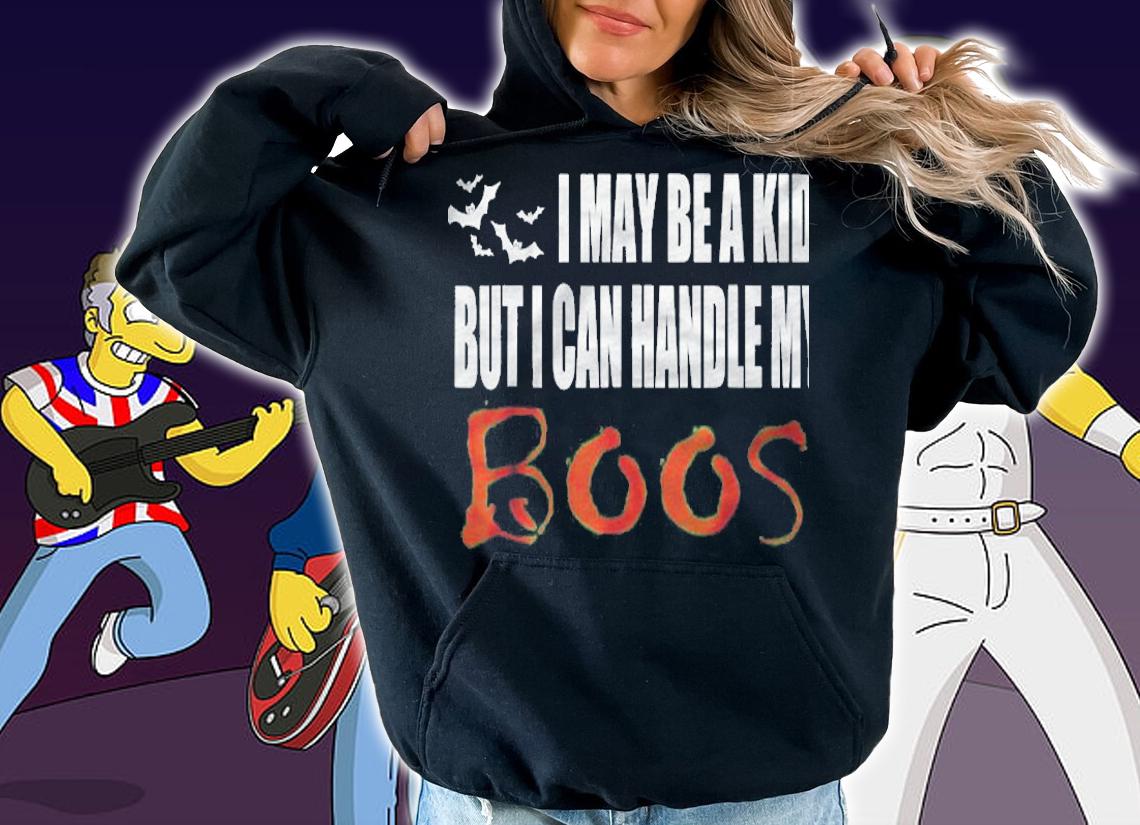 I May Be A Kid But I Can Handle My Boos  Halloween Shirt hoodie