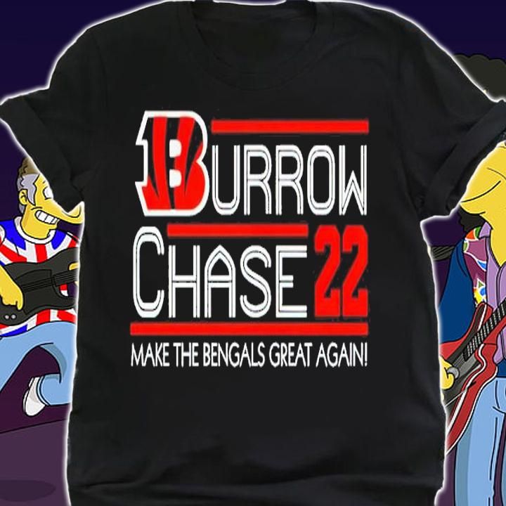 Joe Burrow Jamarr Chase 2022 Cincinnati Bengals Shirt shirt