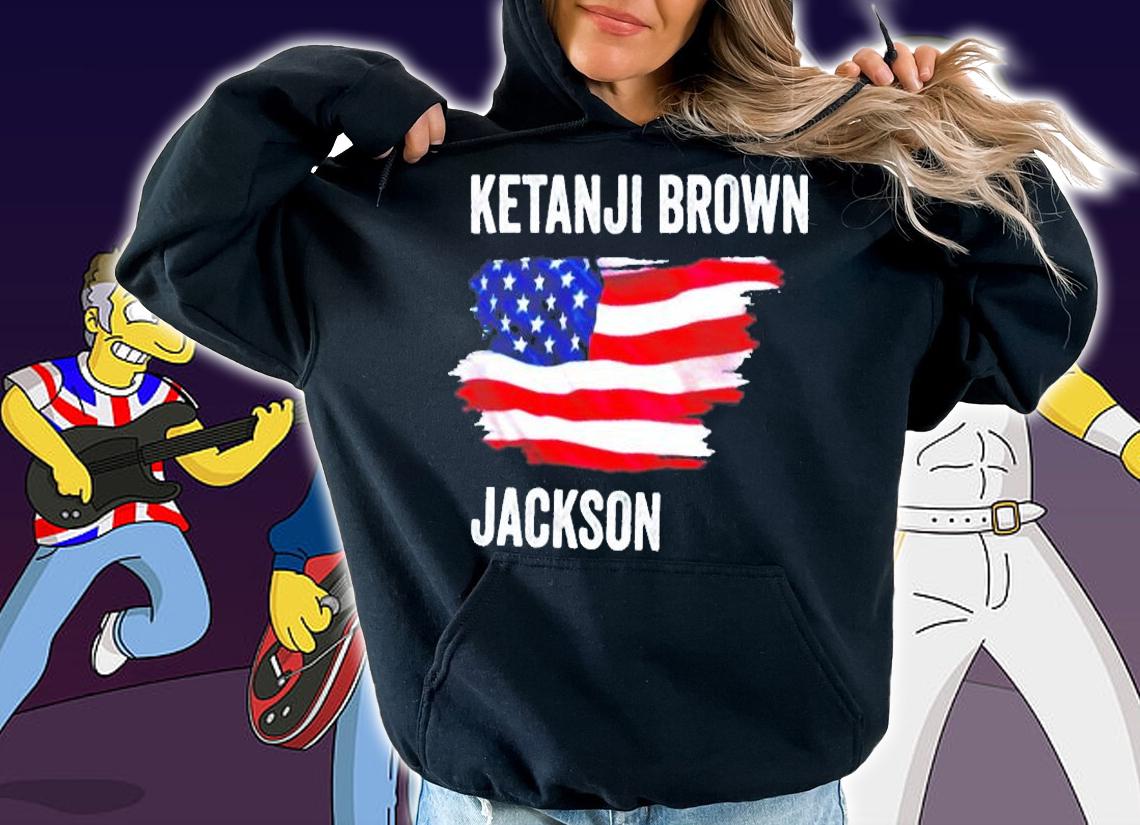 Ketanji Brown Jackson American Flag T-Shirt hoodie