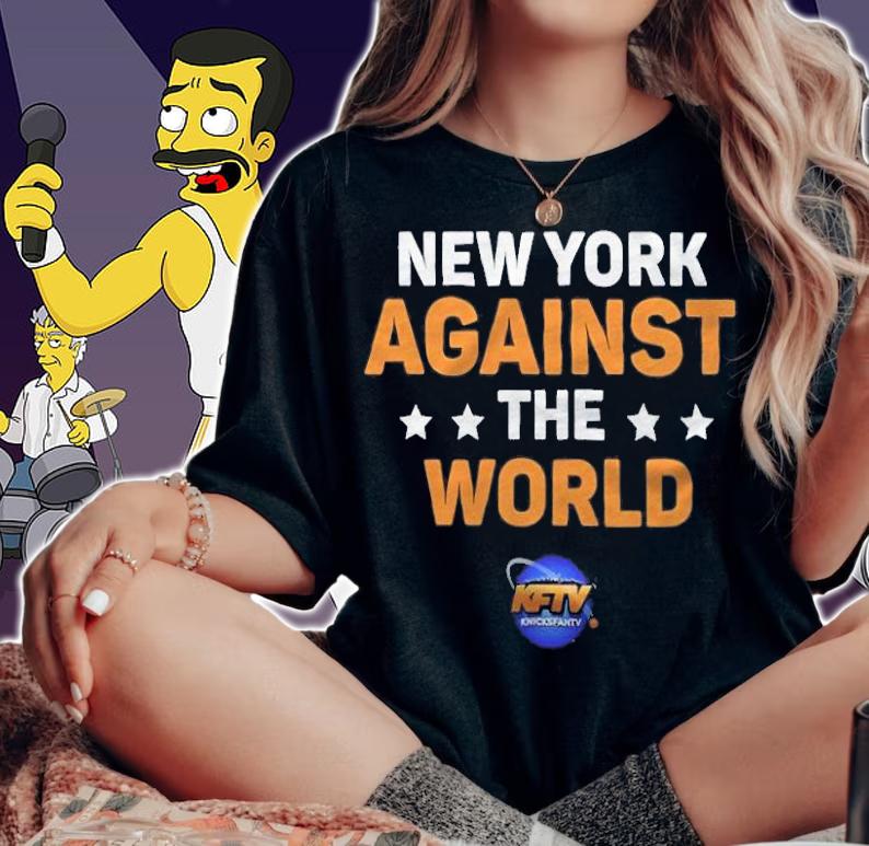 New York Against The World Shirt woman shirt