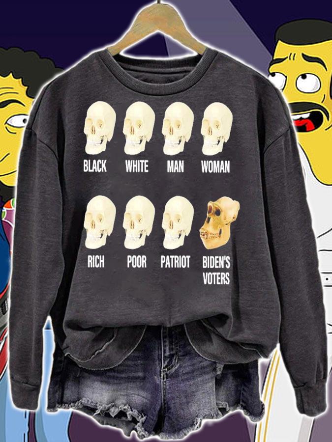 Skull Biden's Voters Shirt