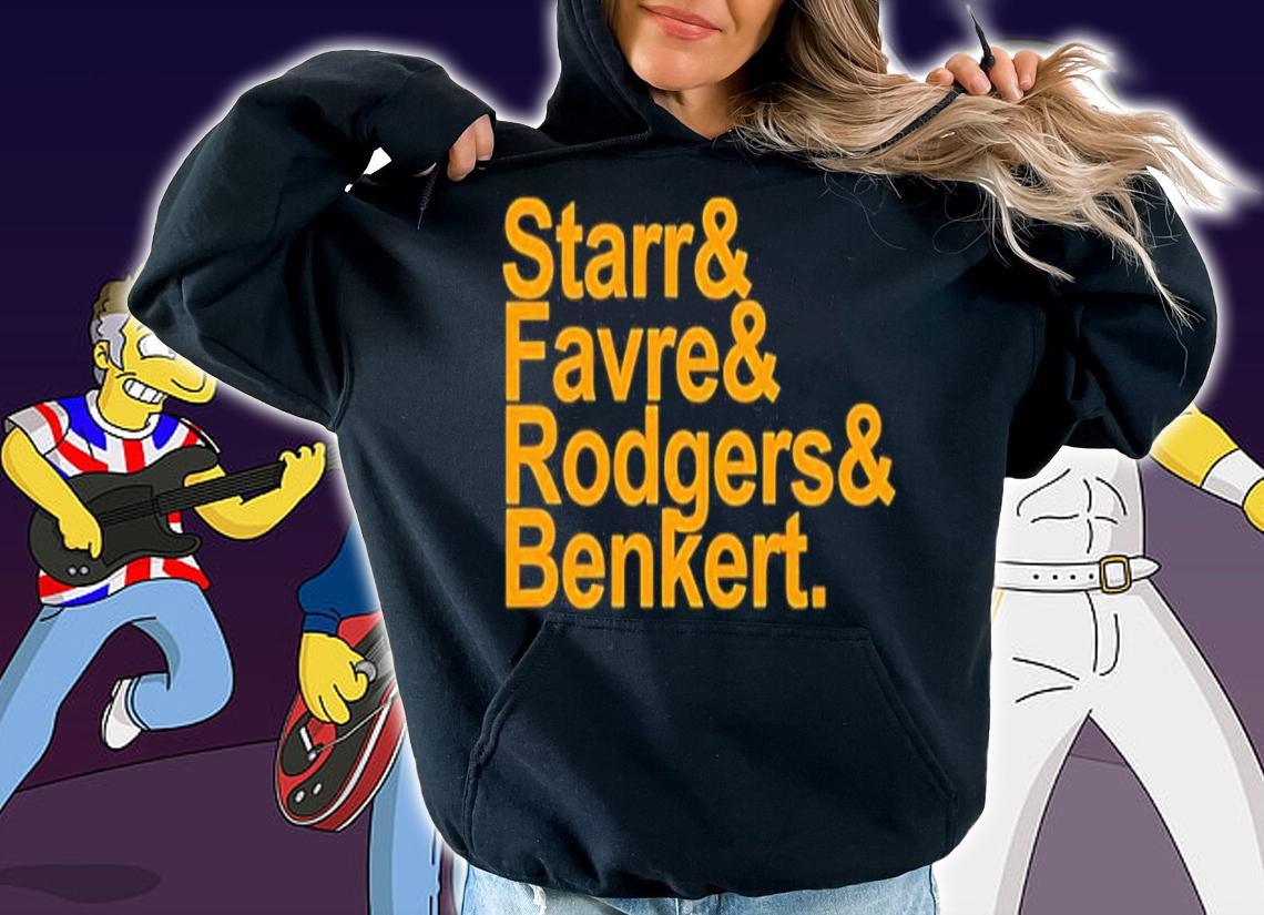 Starr Favre Rodgers Benkert Shirt hoodie