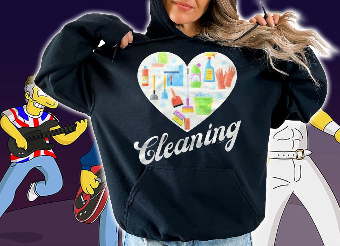 Cleaning Heart Maid Housekeeper Gift Shirt