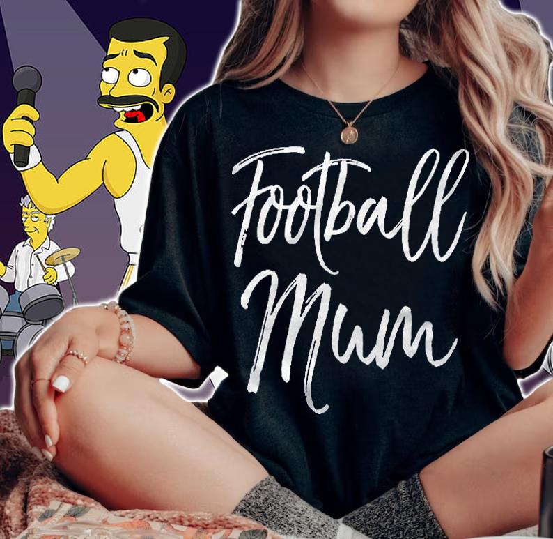 Cute Football Mom Mothers Day Gift From Son Football Mum Shirt woman shirt