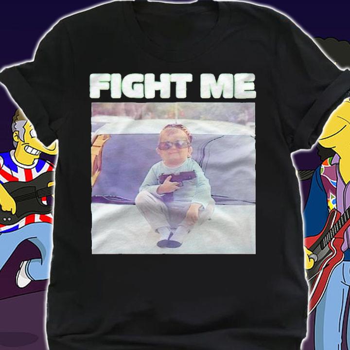 Hasbulla fight me gun T-shirt shirt