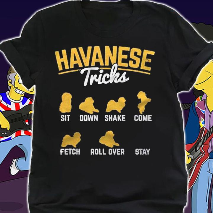 Havanese Tricks Havanese Pet Owner Dog Lover Shirt