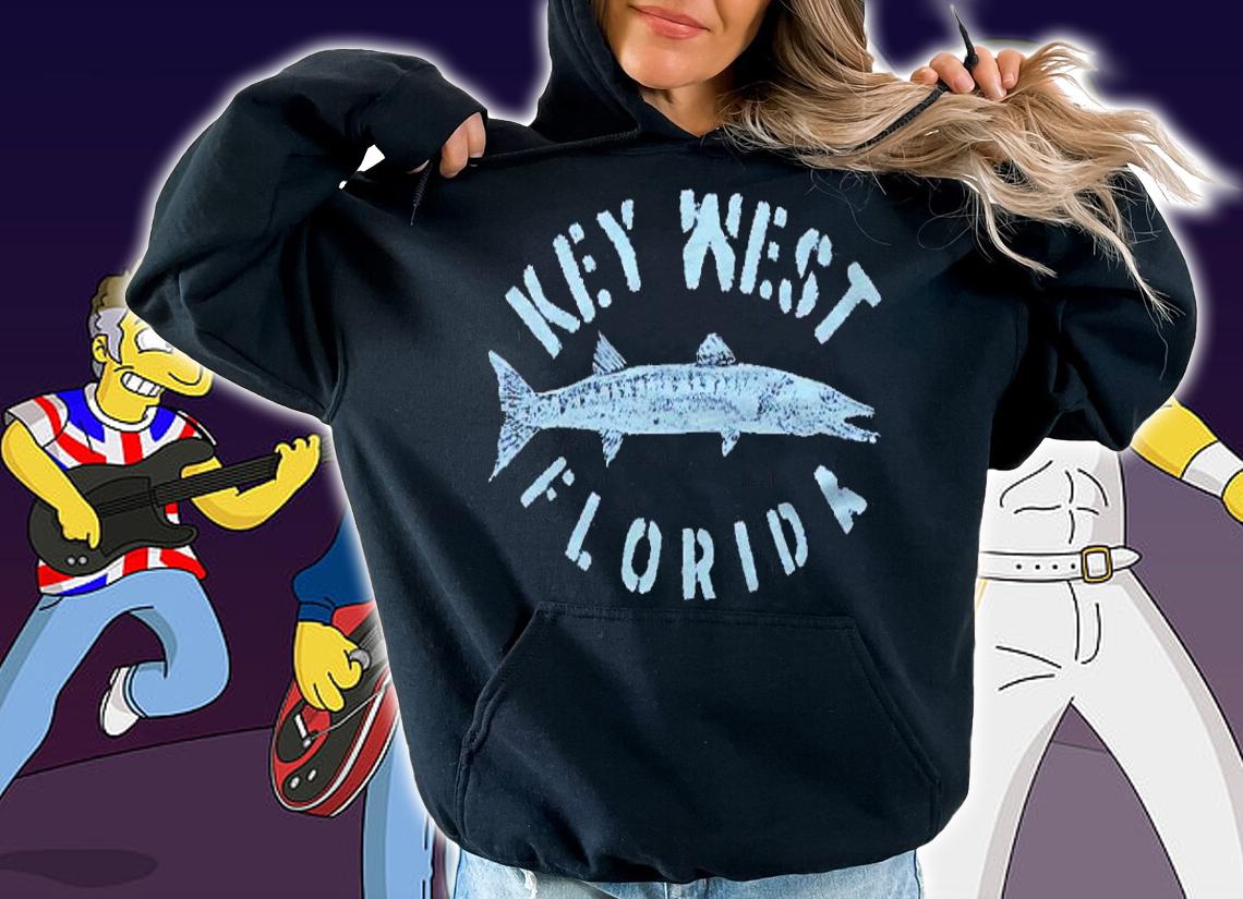 Key West Fl Great Barracuda Shirt hoodie