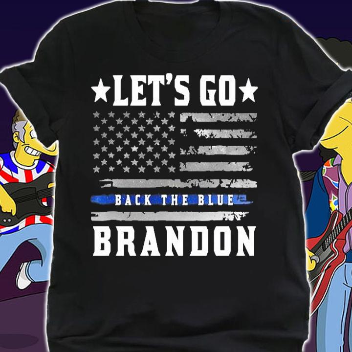 Lets Go Back The Blue Brandon T-Shirt shirt