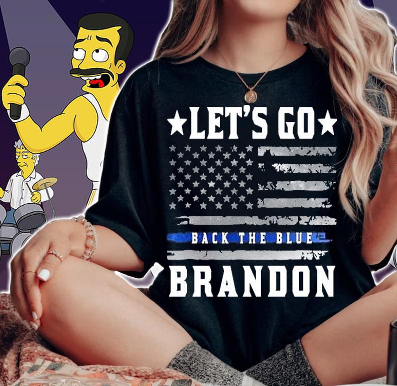 Lets Go Back The Blue Brandon T-Shirt woman shirt