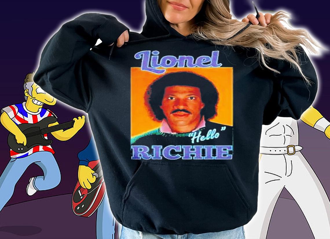 Lionel Richie Hello T-Shirt hoodie