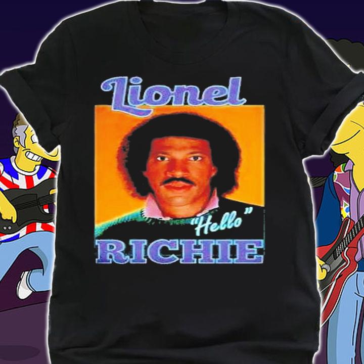 Lionel Richie Hello T-Shirt shirt
