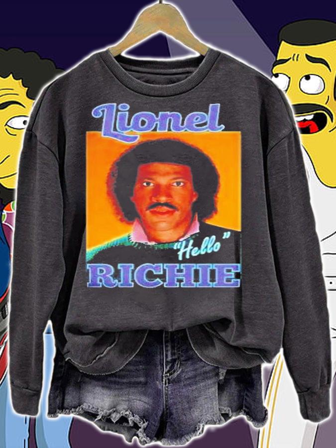 Lionel Richie Hello T-Shirt sweatshirt