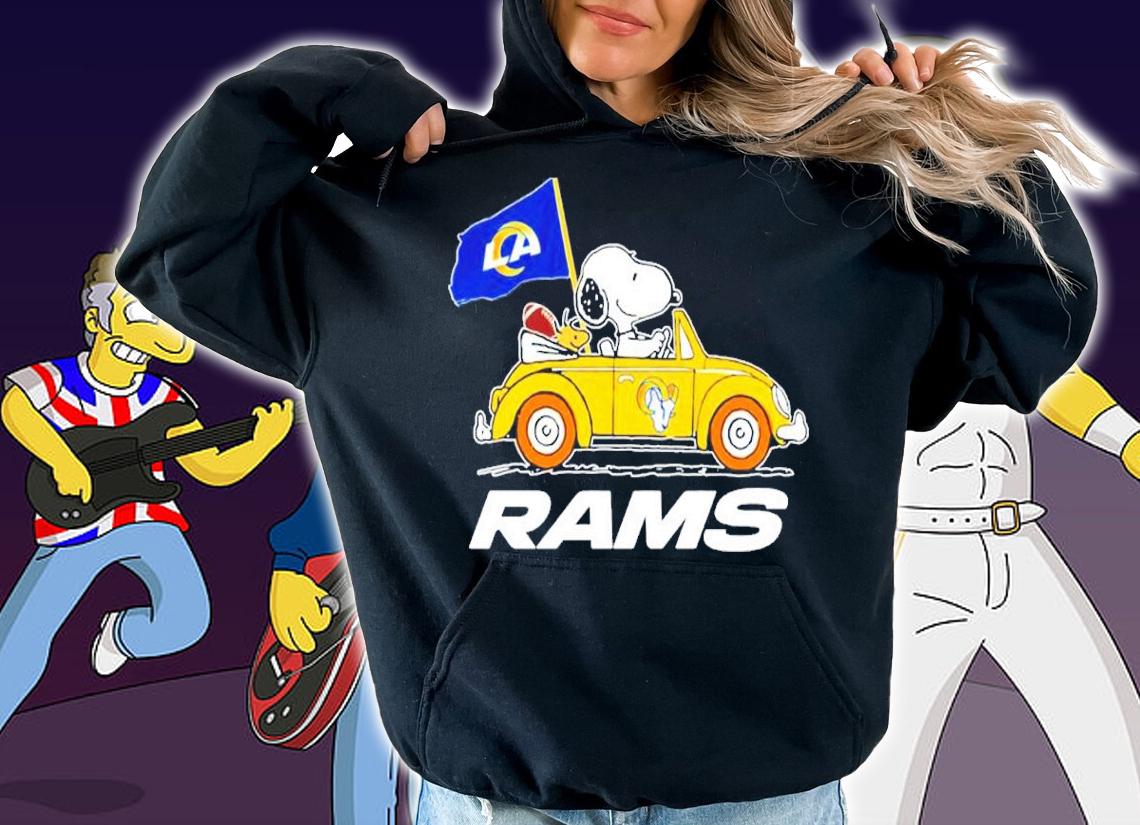 Los Angeles Rams Snoopy And Woodstock shirt