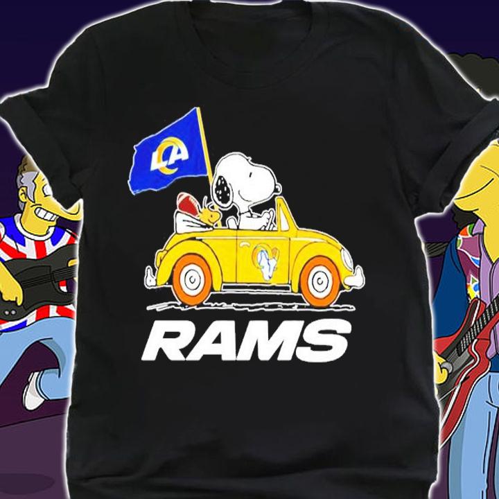 Los Angeles Rams Snoopy And Woodstock shirt
