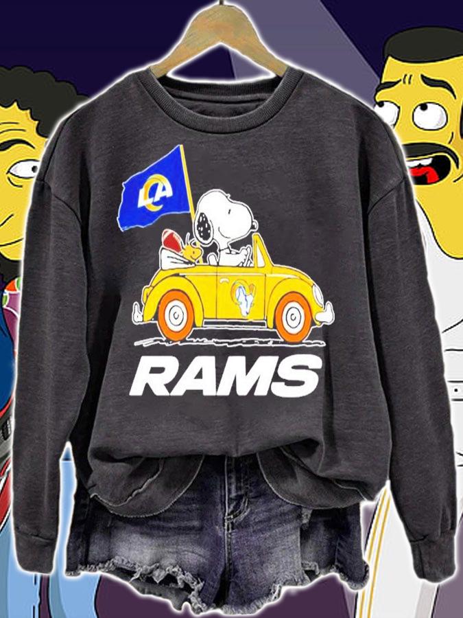 Los Angeles Rams Snoopy And Woodstock shirt