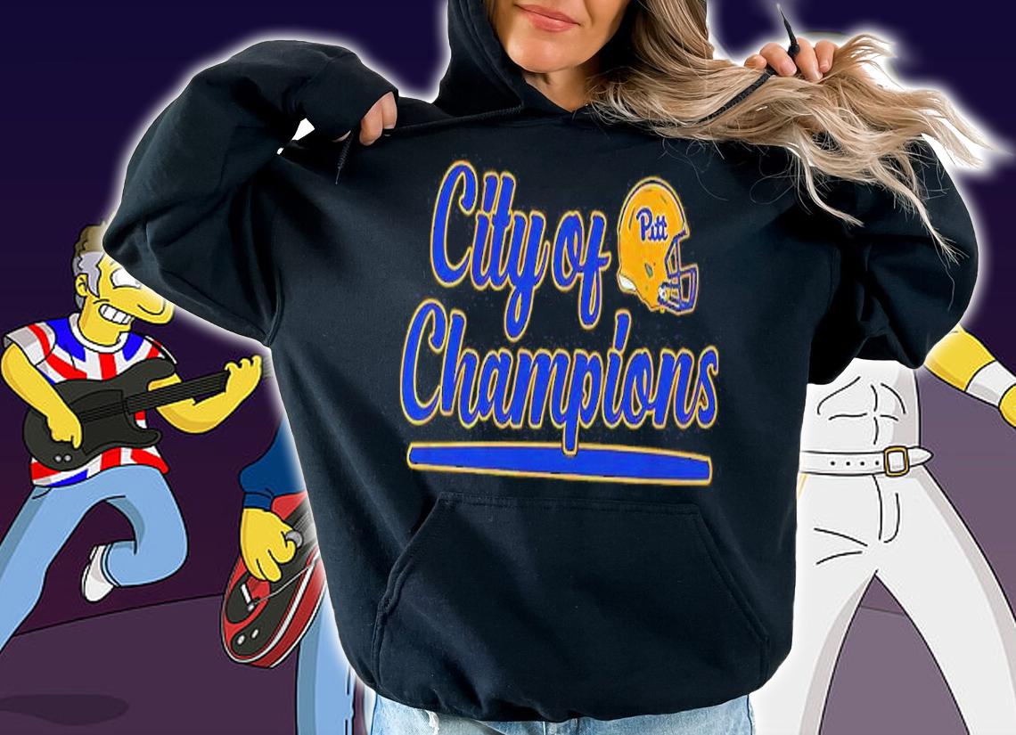 PITT City Of Champions Shirt hoodie