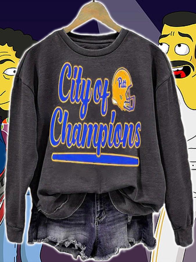 PITT City Of Champions Shirt sweatshirt