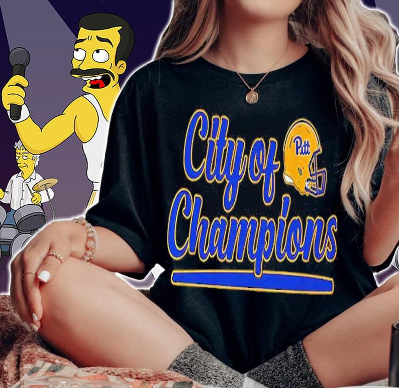 PITT City Of Champions Shirt woman shirt