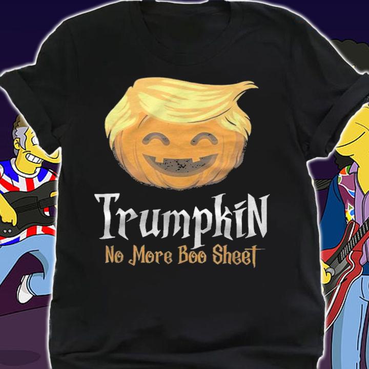 Premium trump Halloween No More Boo Sheet Costume T-Shirt shirt