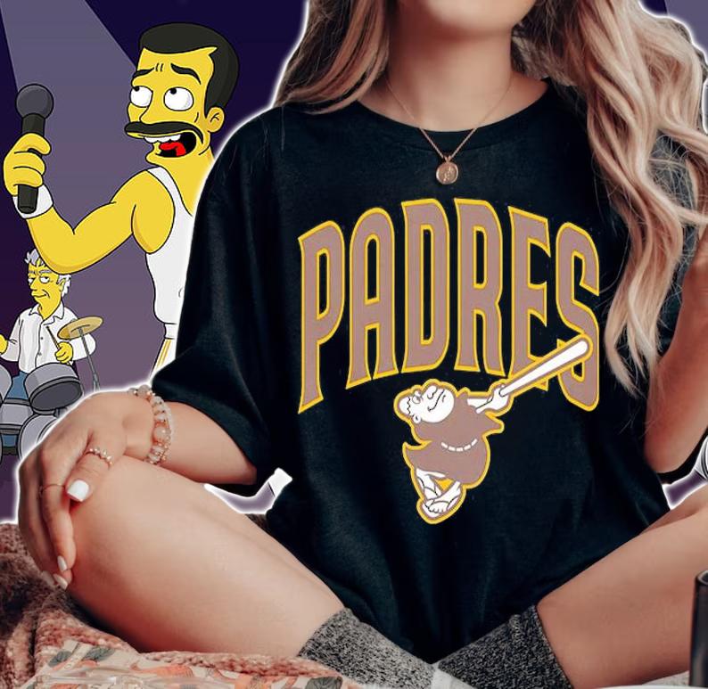 San Diego Padres Padre Vintage MLB T-Shirt woman shirt