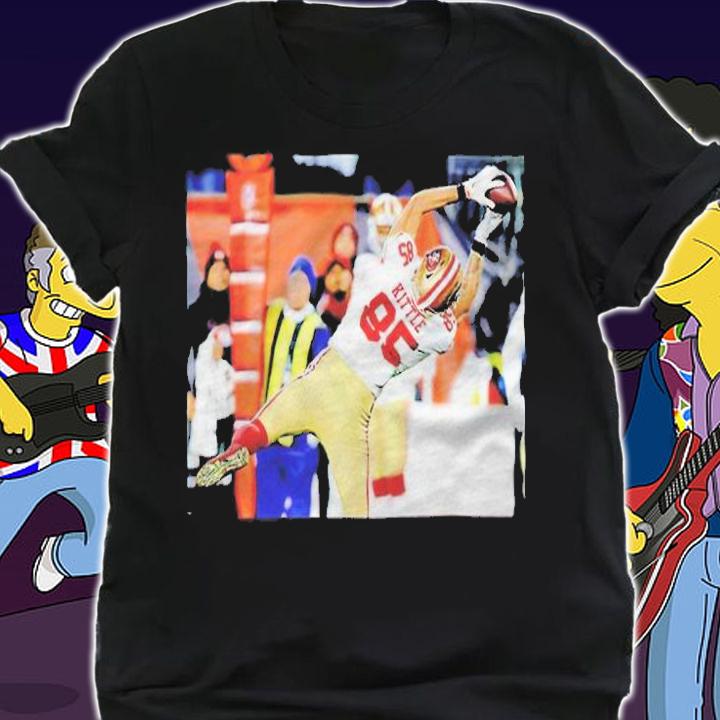 San Francisco 49er George Kittle Superhero T-shirt shirt