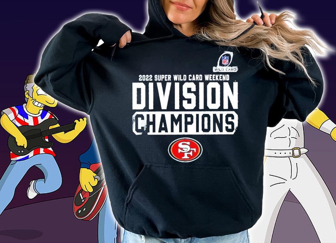 San Francisco 49ers Winners Division Champions 2022 Super Wild Card shirt hoodie