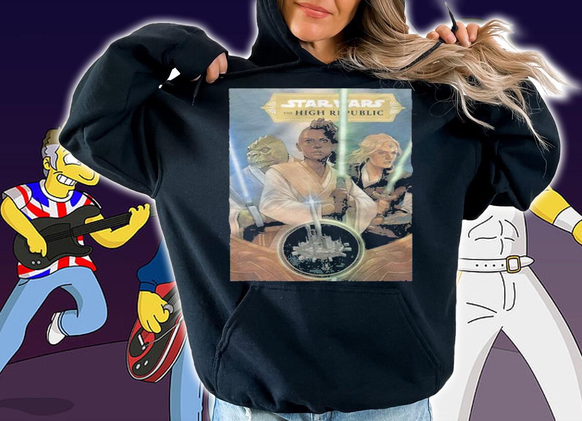 Star Wars The High Republic Hero cover poster T-shirt hoodie