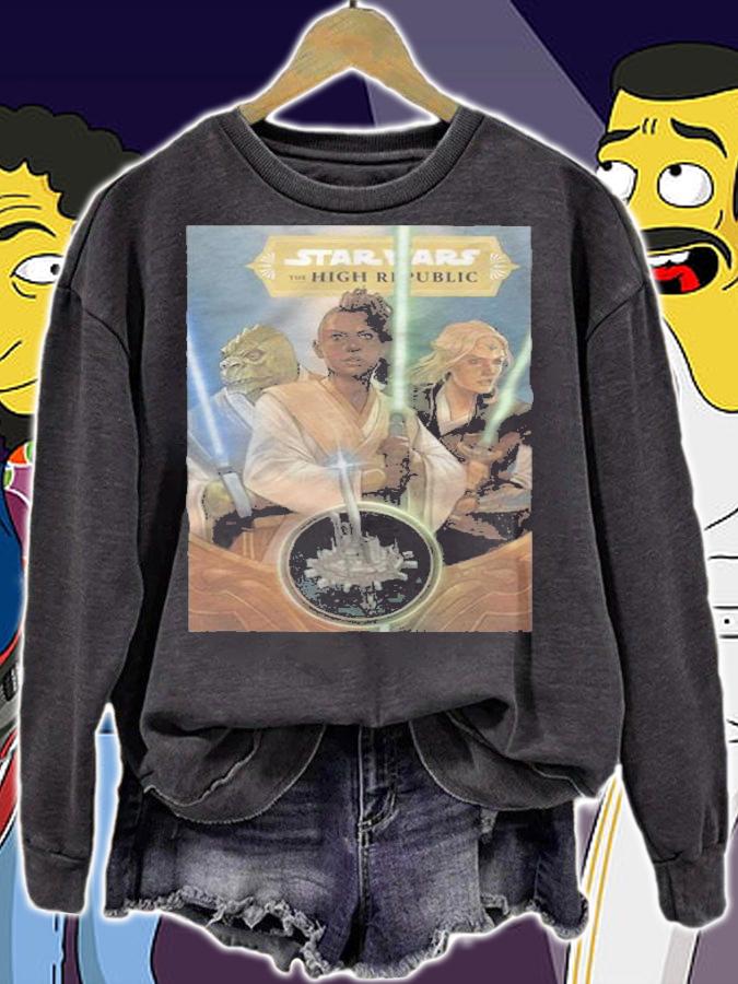 Star Wars The High Republic Hero cover poster T-shirt sweatshirt