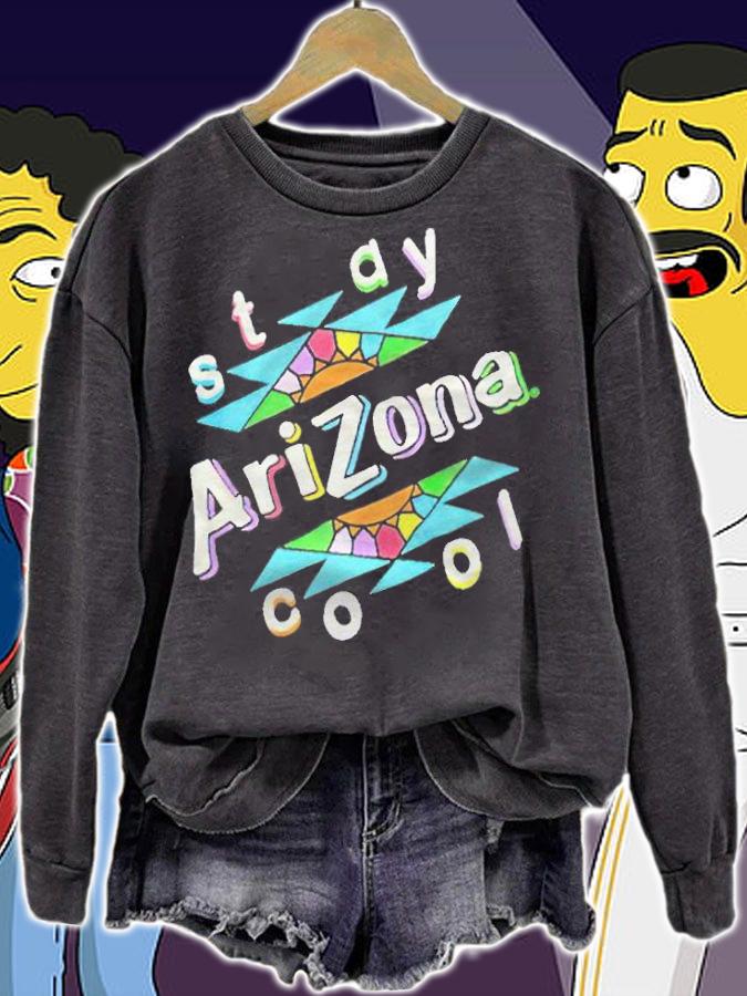 Stay Arizona cool mineral dye T-shirt