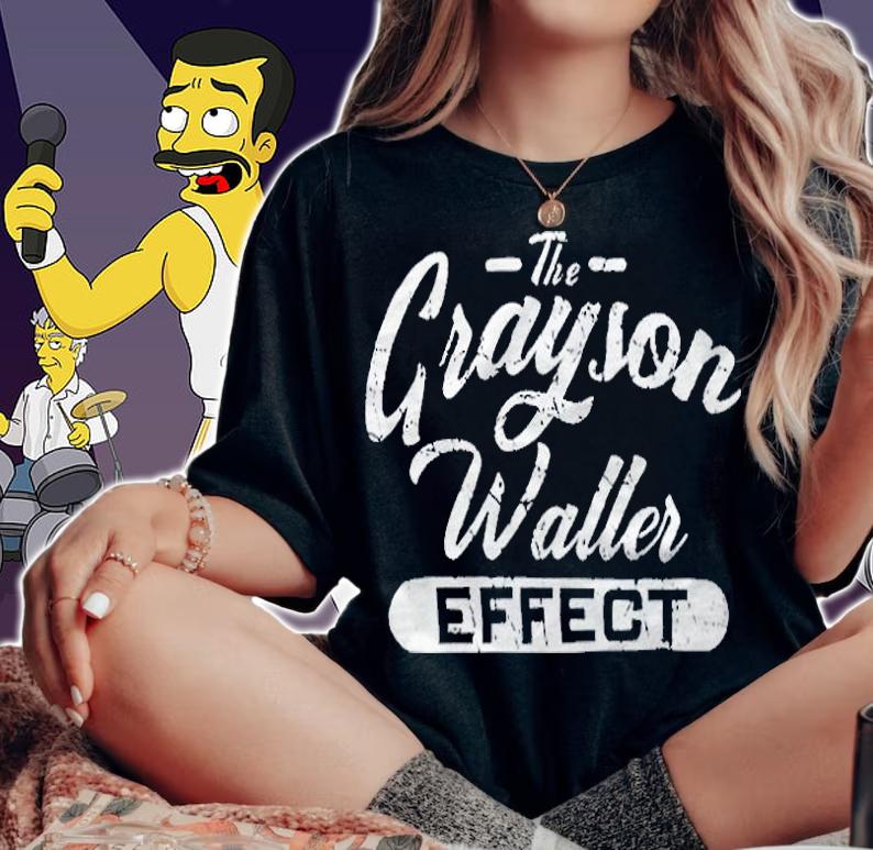 The Grayson Waller effect T-shirt woman shirt
