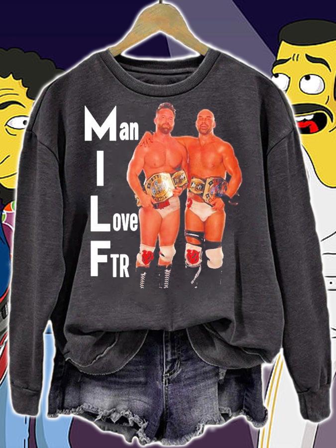 Uncle Dax Ftr Man And Cash Wheeler Ftr Man I Love Ftr T-Shirt sweatshirt