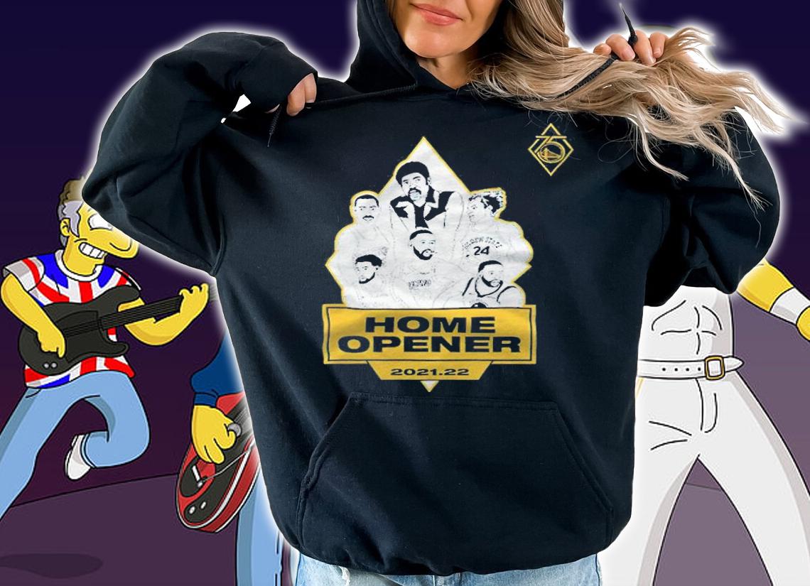 Warriors Home Opener NBA 75th Anniversary T-shirt