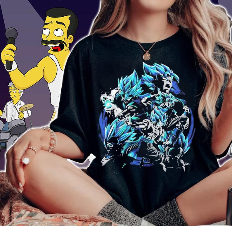 Dragon Ball Z Spirit Bomb Anime t-shirt woman shirt