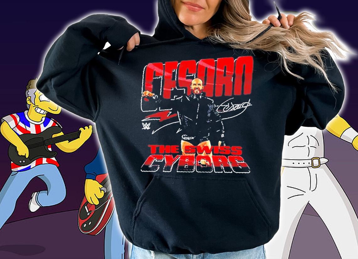 Cesaro Leaves The Swiss Cyborg WWE T-Shirt