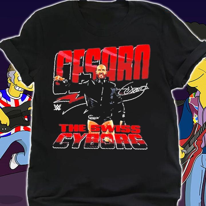Cesaro Leaves The Swiss Cyborg WWE T-Shirt